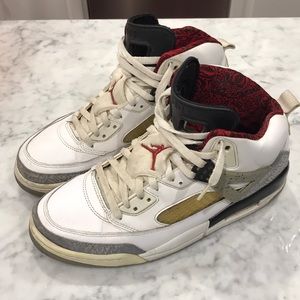 Used Jordan Spizikes Cement/White